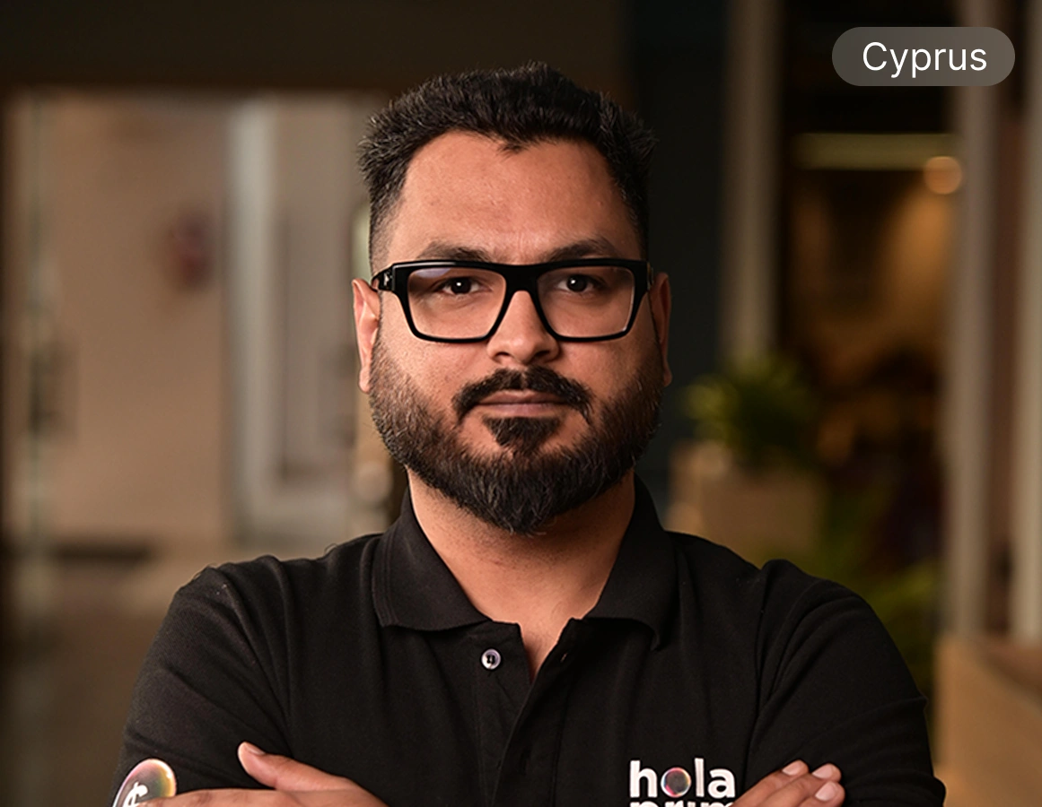 Marketing Director of Holaprime Himanshu Chandel