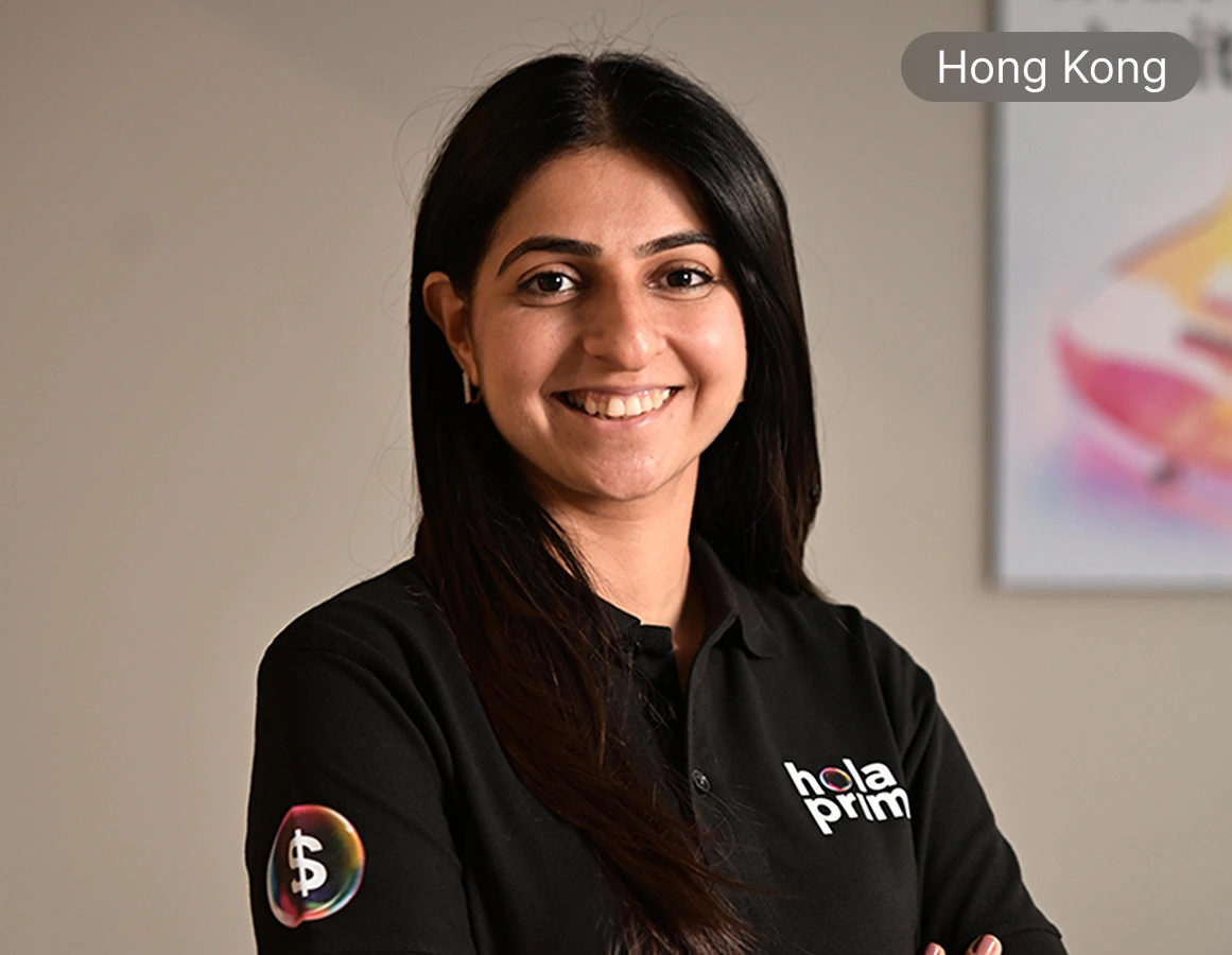 Hong Kong Ops head of Holaprime Megha