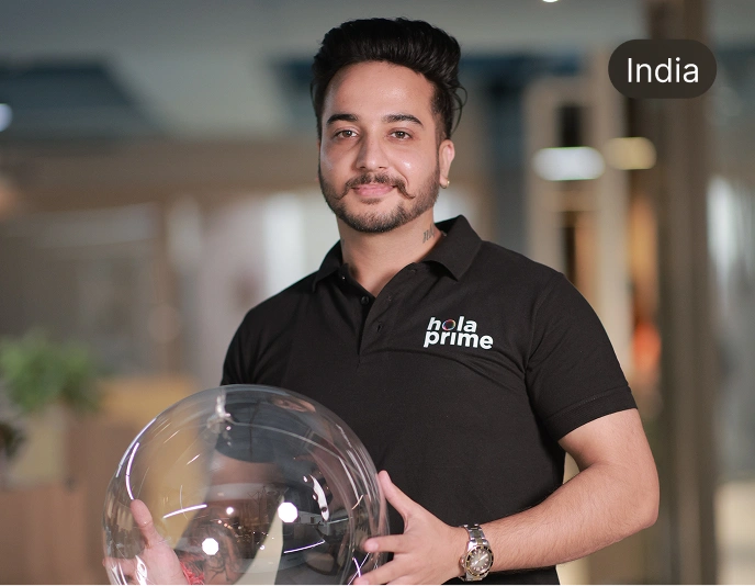 Client success Manager of Holaprime Chetan